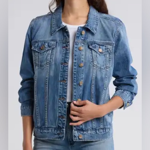Paige Denim Jean Jacket - Picture 1 of 6